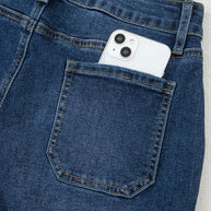 Breen Cropped High Rise Wide Leg Jeans