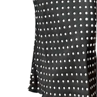 Midnight Polka Dot Midi Skirt