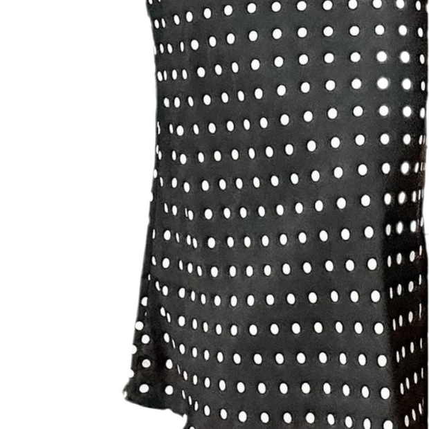 Midnight Polka Dot Midi Skirt