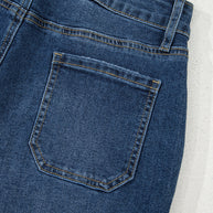 Breen Cropped High Rise Wide Leg Jeans