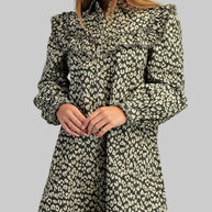 Wild About You Leopard Denim Dress