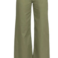 Zenana Wide Leg Colored Denim Pants With Front and Back Pockets