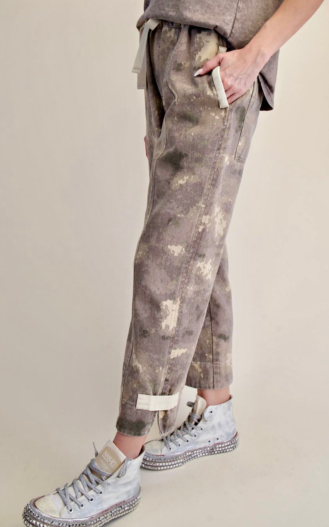 Camo Tie Pants