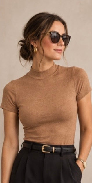 The Everyday Mocha Essential Top