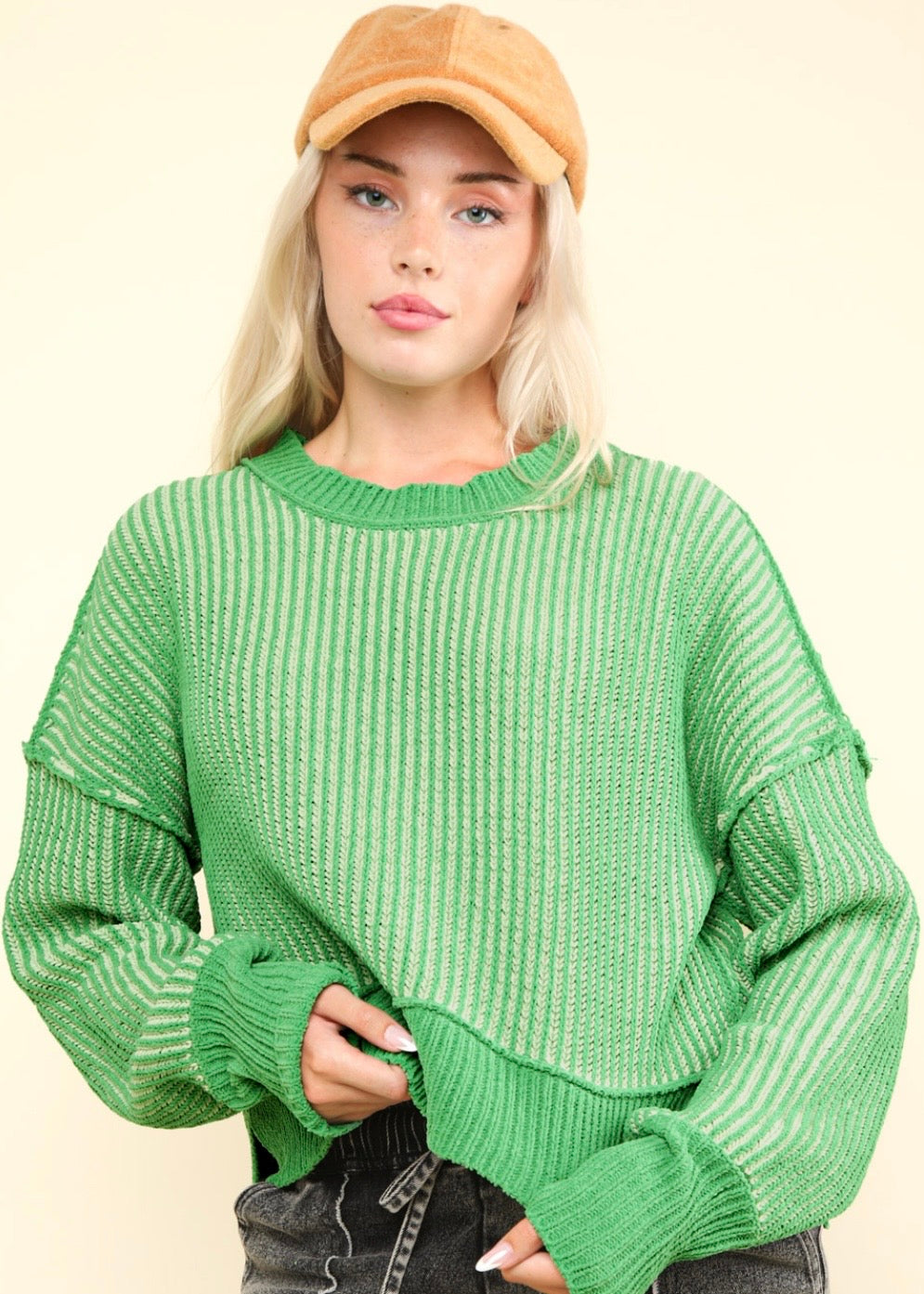 Fresh Meadow Striped Sweater