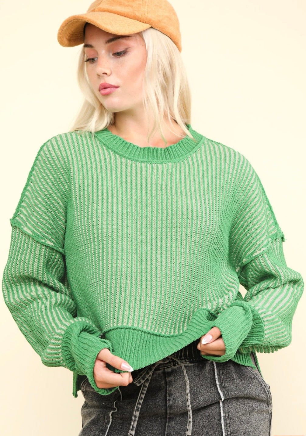 Fresh Meadow Striped Sweater
