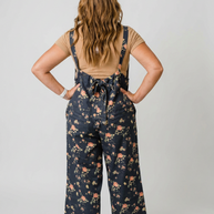 Vintage Floral Overalls