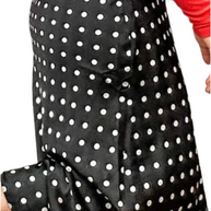 Midnight Polka Dot Midi Skirt