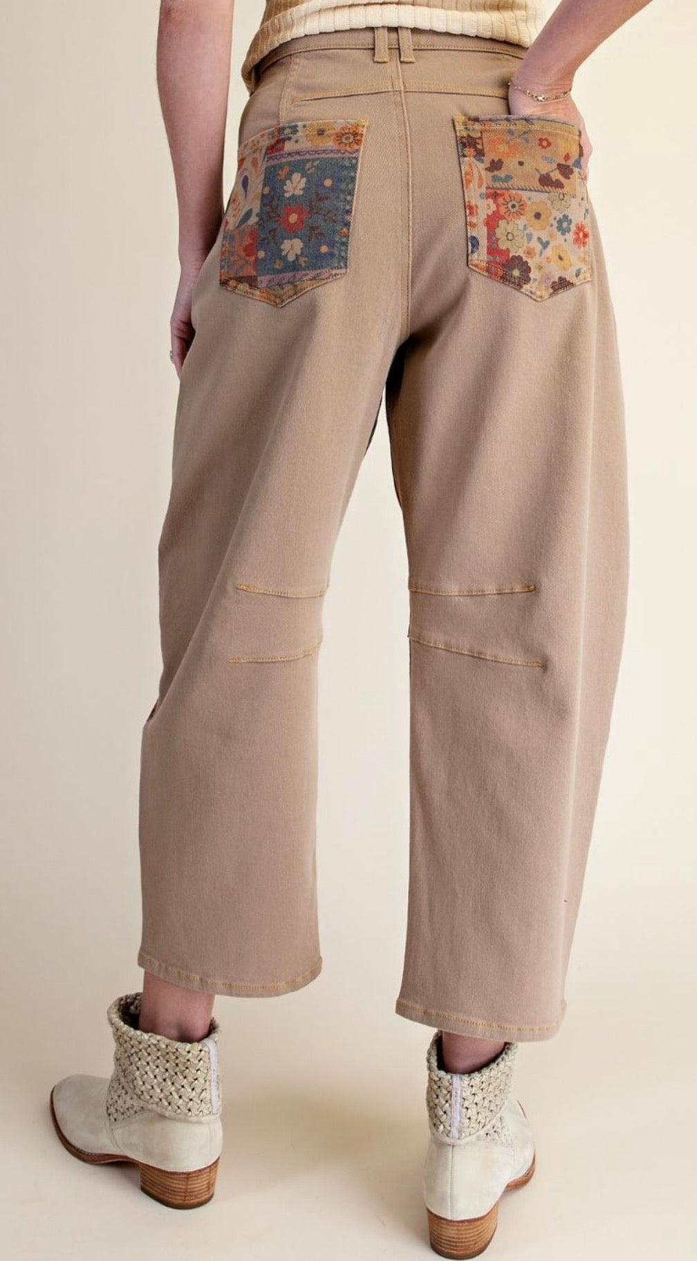 Wildflower Patchwork Pants by Easel