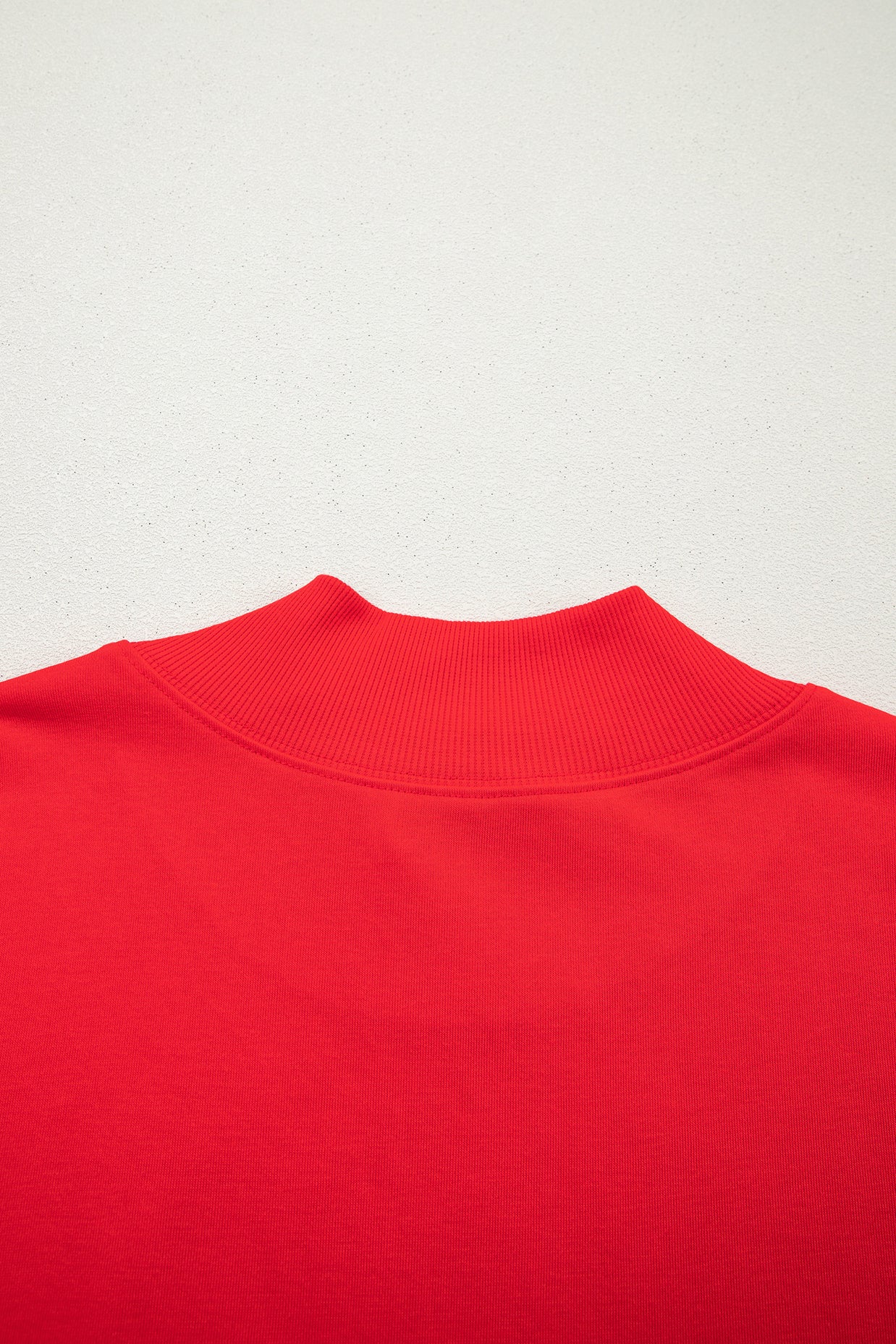Yellow Solid Color High Neck Cap Sleeve Loose Top