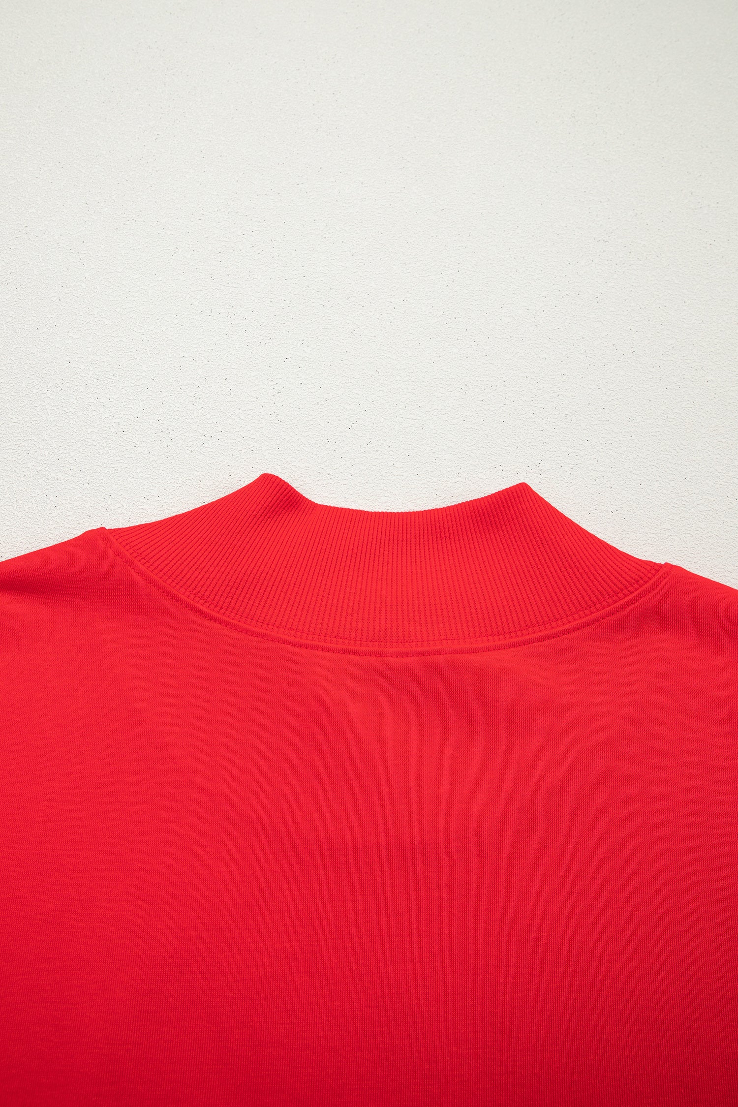 Yellow Solid Color High Neck Cap Sleeve Loose Top