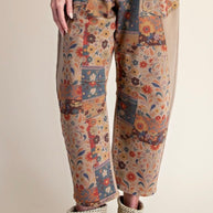 Wildflower Patchwork Pants by Easel