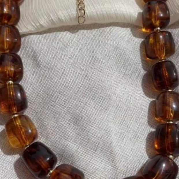 Resin Bead Necklace