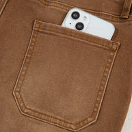 Breen Cropped High Rise Wide Leg Jeans