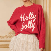 Holly Jolly Holiday Sweater