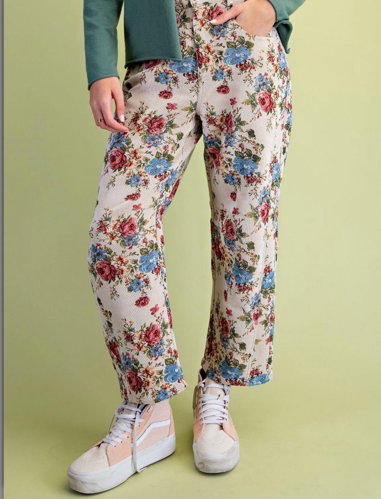 Floral Tapestry Pants