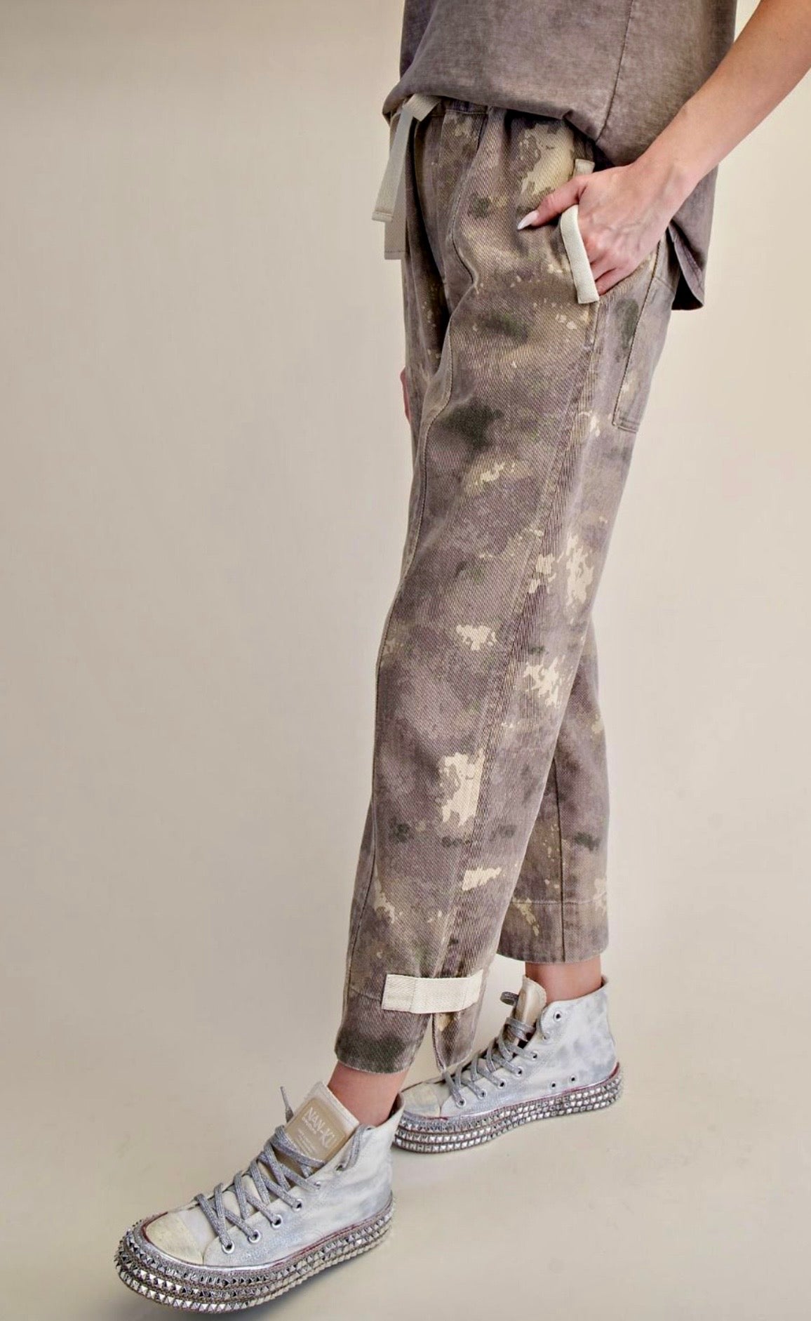 Camo Tie Pants
