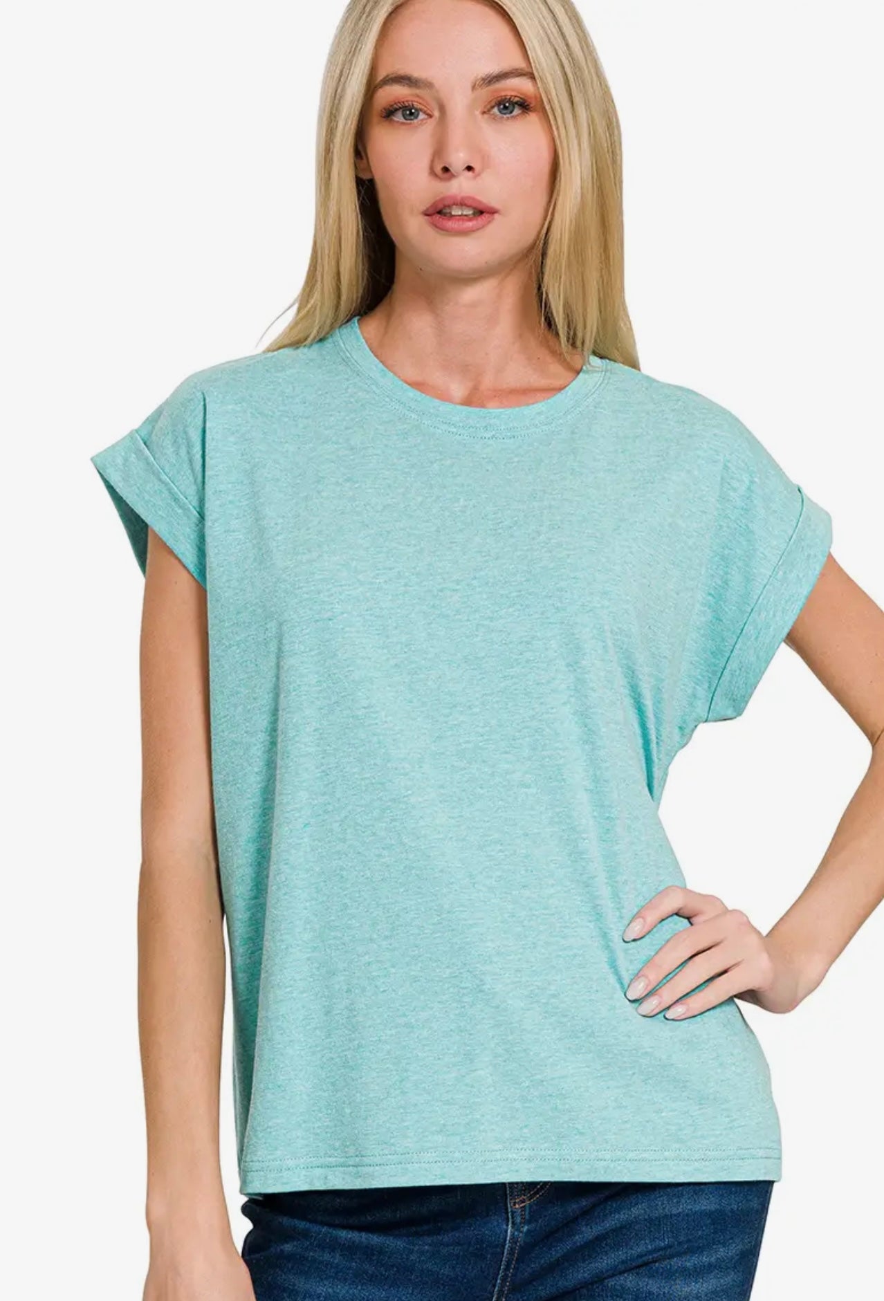 Round Neck Soft Tee