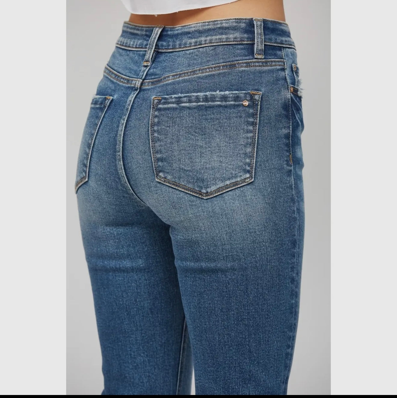 The Classic Straight Mica Denim