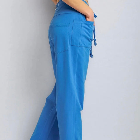 Umgee Relaxed Cargo Drawstring Pants