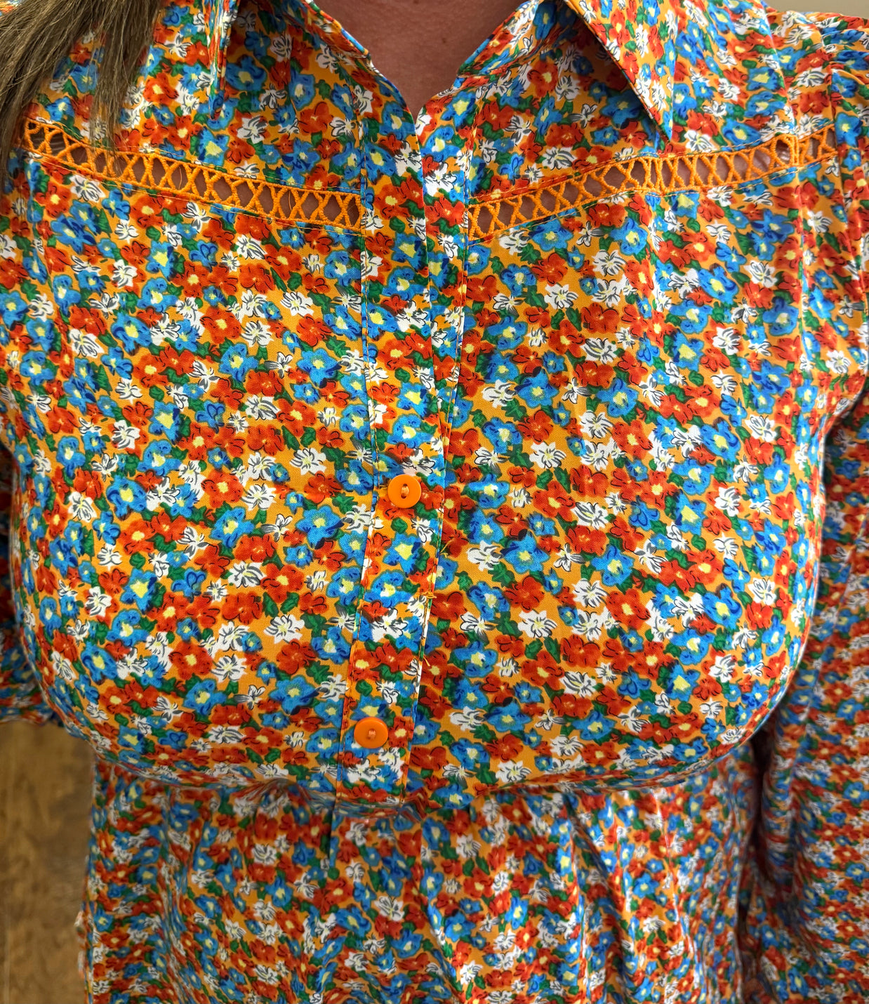 Colorful Floral Mini Dress from Umgee