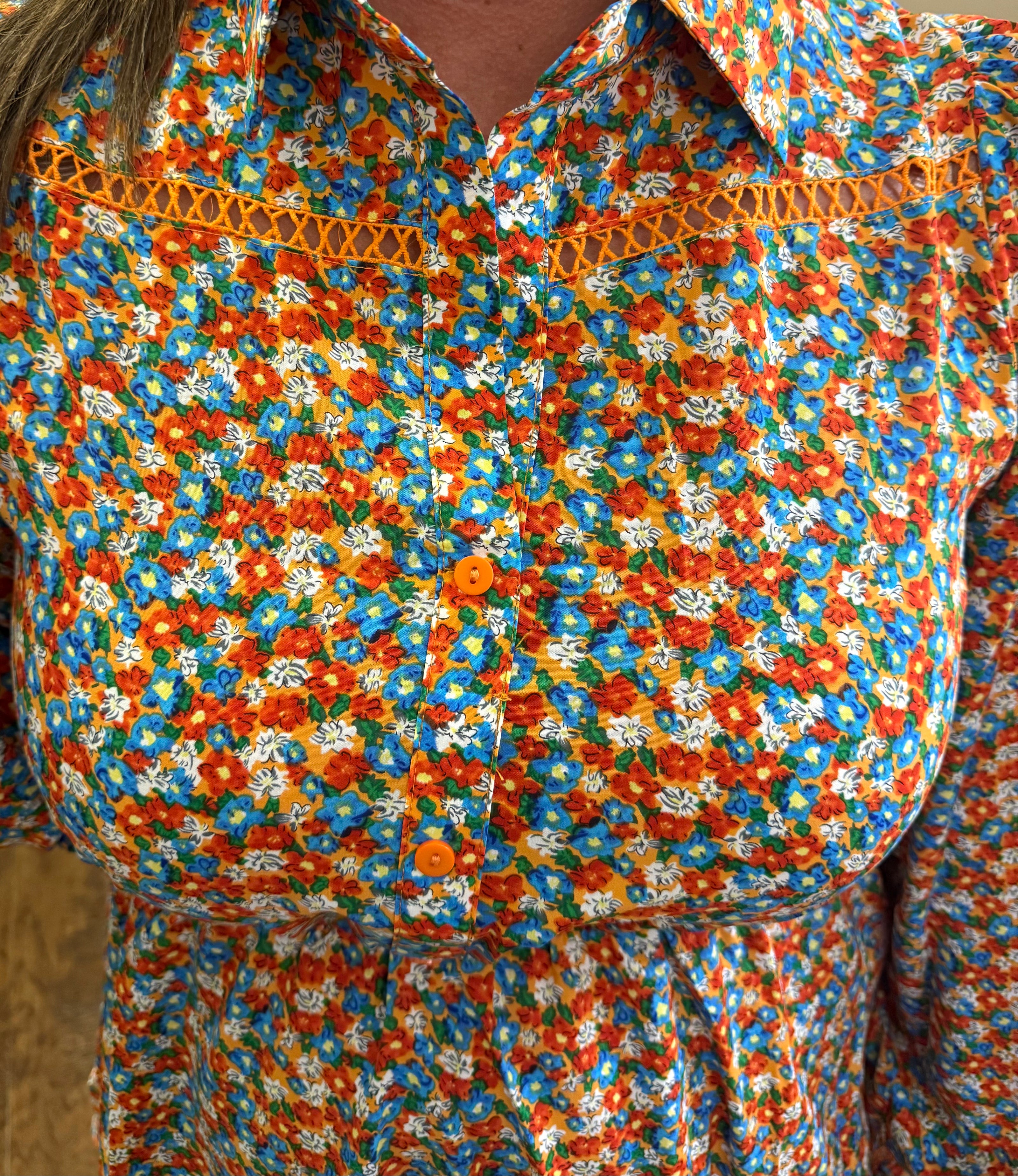 Colorful Floral Mini Dress from Umgee