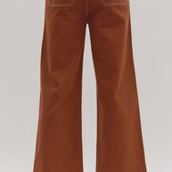 Chestnut Wide-Leg Pants By Entro