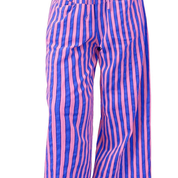 Seaside Stroll Striped Wide Leg Pants
