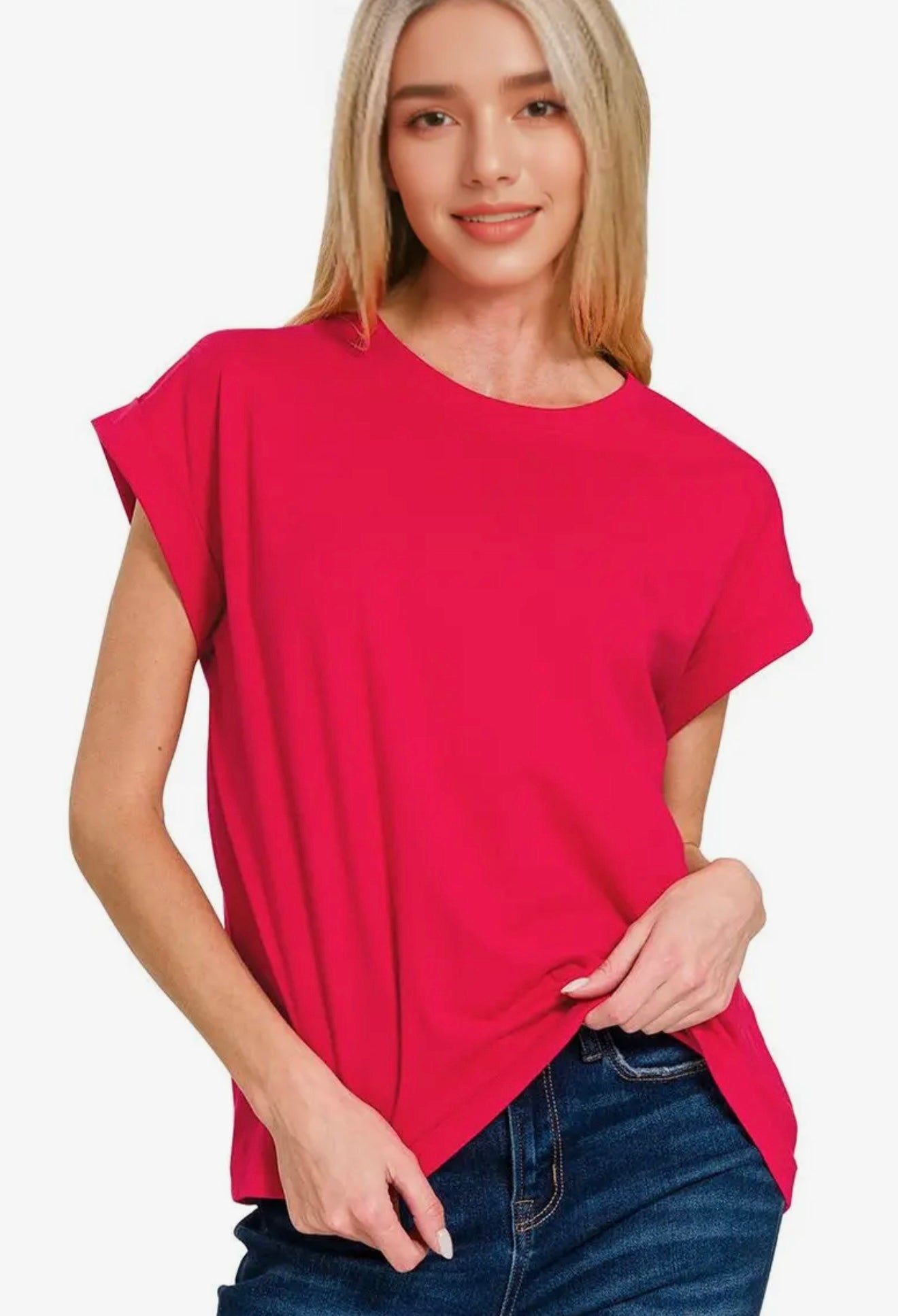 Round Neck Soft Tee
