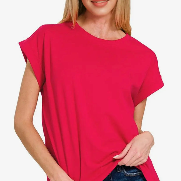 Round Neck Soft Tee