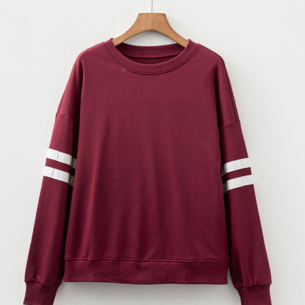 Varsity Dropped Sleeve Sweatshirt