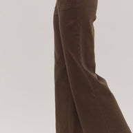 Scalloped Edge Wide Leg Pants