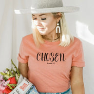 Chosen Cuffed Sleeve Tee