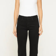 Black Mica Denim Ankle Jeans
