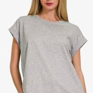 Round Neck Soft Tee