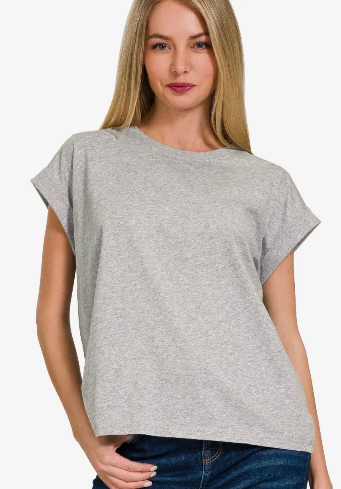 Round Neck Soft Tee