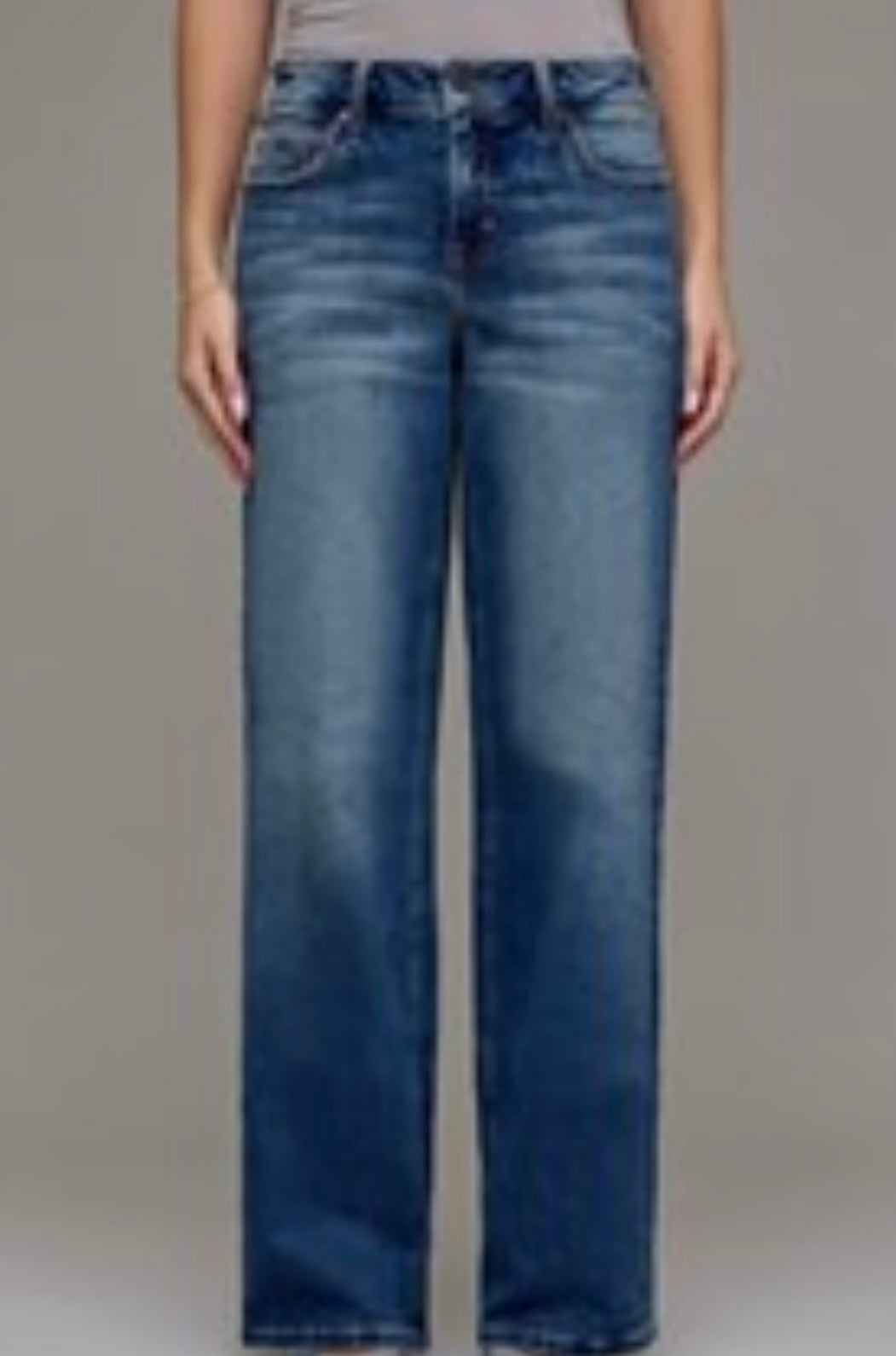 Hidden Dark Vintage Midrise Dad Jean