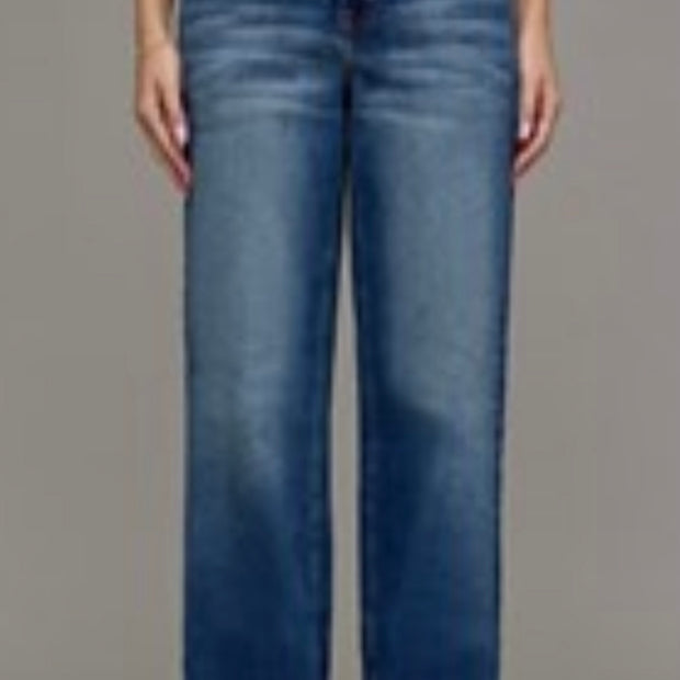 Hidden Dark Vintage Midrise Dad Jean