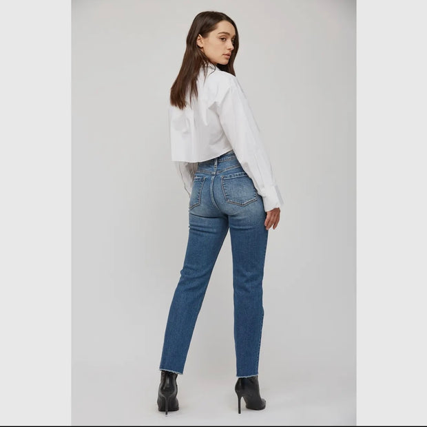 The Classic Straight Mica Denim
