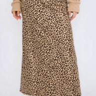 Leopard Maxi Skirt