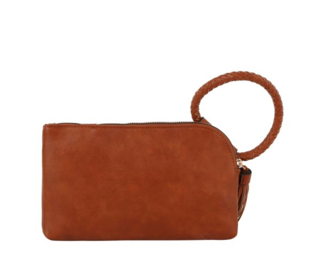 Braided Ring HandlepWristlet Clutch