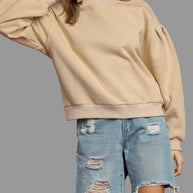 The Cozy Core Sand Sweatset