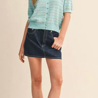 Electric Blue Soft Cardigan
