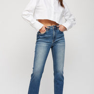 The Classic Straight Mica Denim