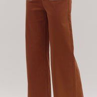 Chestnut Wide-Leg Pants By Entro