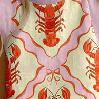 Unique Lobster Print Mini Dress