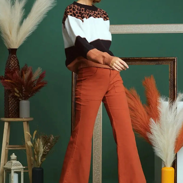 Rusty Road Flare Pants