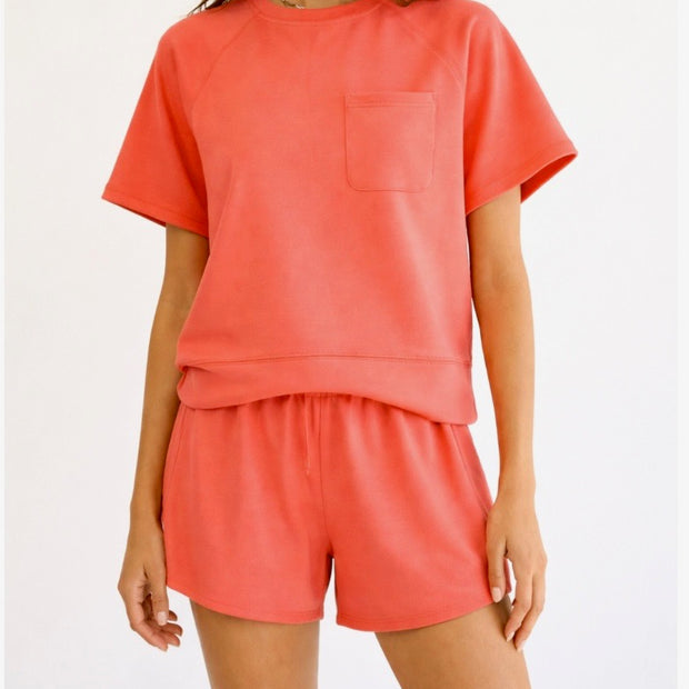 Coral Short Set by Greii