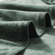 Mist Green Contrast Trim V-Neck Loose Fit Tank Top