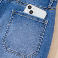 Breen Cropped High Rise Wide Leg Jeans